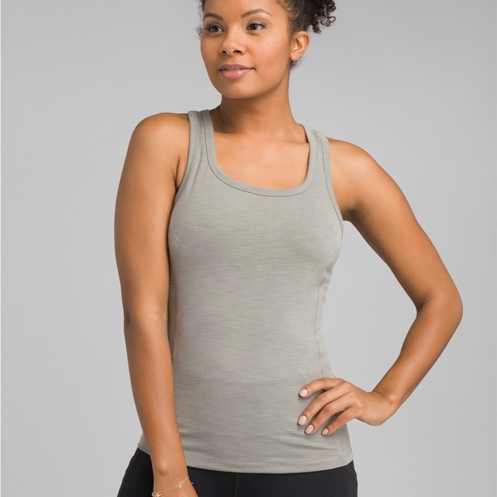 Prana Becksa Tank Top Size S Grey